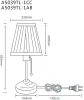 Интерьерная настольная лампа Marriot A5039TL-1CC - фото схема (миниатюра)