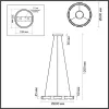 Подвесной светильник Fierro 4991/55L - фото схема (миниатюра)