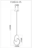 Подвесной светильник Mesa V10512-PL - фото схема (миниатюра)