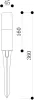 Грунтовый светильник Talpa O416FL-L3B3K1 - фото схема (миниатюра)