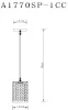 Подвесной светильник Bronn A1770SP-1CC - фото схема (миниатюра)