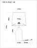 Интерьерная настольная лампа Rukbat A5046LT-1BK - фото схема (миниатюра)