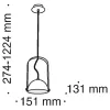 Подвесной светильник Hygge MOD047PL-L5B3K - фото схема (миниатюра)