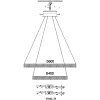 Подвесной светильник Селена 07662,33 - фото схема (миниатюра)