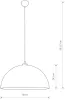 Подвесной светильник Hemisphere L 10298 - фото схема (миниатюра)