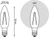 Лампочка светодиодная филаментная  103801111 - фото схема (миниатюра)
