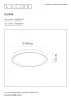Потолочный светильник светодиодный диммируемый Lucide Nuria 79182/24/30 - фото схема (миниатюра)