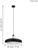 Подвесной светильник светодиодный Eglo Tabanera-c 99032 - фото схема (миниатюра)