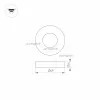 Декоративное кольцо ART-DECK-CAP-ROLL 024930 - фото схема (миниатюра)