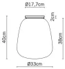 Настенно-потолочный светильник Lumi Baka F07 E07 01 - фото схема (миниатюра)