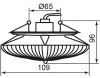 Точечный светильник  28398 - фото схема (миниатюра)
