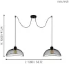 Подвесной светильник Pompeya 43306 - фото схема (миниатюра)