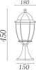 Наземный фонарь Фабур 804040301 - фото схема (миниатюра)