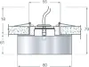 Встраиваемый светильник Donolux DL022A - фото схема (миниатюра)