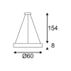 Подвесной светильник Medo 133841 - фото схема (миниатюра)