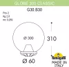 Уличный консольный светильник GLOBE 300 G30.B30.000.AZF1R - фото схема (миниатюра)