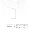 Интерьерная настольная лампа Harrods HARRODS T943.1 - фото схема (миниатюра)