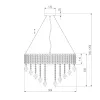 Подвесная люстра Kira 10115/8 хром - фото схема (миниатюра)