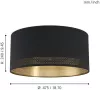 Потолочный светильник Eglo Esteperra 99272 - фото схема (миниатюра)