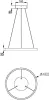 Подвесной светильник Rim MOD058PL-L22BSK - фото схема (миниатюра)