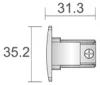 Заглушка D Line 710066 - фото схема (миниатюра)