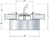 Встраиваемый светильник Donolux DL027 DL027 - фото схема (миниатюра)