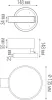 Трековый светильник Luna DL18791WW24WM - фото схема (миниатюра)