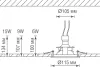 Точечный светильник Cap DL20173R1B - фото схема (миниатюра)