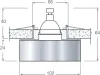 Встраиваемый светильник Donolux DL013JY - фото схема (миниатюра)
