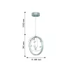 Подвесной светильник Schleife 2517-3P - фото схема (миниатюра)
