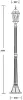 Наземный фонарь ASTORIA 2M 91408M Bl ромб - фото схема (миниатюра)