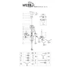 Подвесная люстра Wedo Light Sondra 66148.01.05.15 - фото схема (миниатюра)