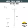 Наземный фонарь GLOBE 300 G30.202.R20.AZF1R - фото схема (миниатюра)
