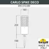 Грунтовый светильник Carlo Deco DR3.572.000.LXU1L - фото схема (миниатюра)