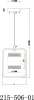 Подвесной светильник  215-506-01 - фото схема (миниатюра)