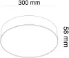 Потолочный светильник Zon C032CL-L43MG4K - фото схема (миниатюра)