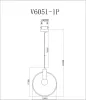 Подвесной светильник Sachara V6051-1P - фото схема (миниатюра)