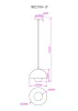 Подвесной светильник Dorothy MR2180-1P - фото схема (миниатюра)