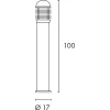 Наземный светильник Otos 230454 - фото схема (миниатюра)