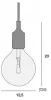 Подвесной светильник  40.036 - фото схема (миниатюра)