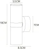 Настенный светильник Ran A3143AP-2PB - фото схема (миниатюра)