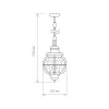 Уличный светильник подвесной Regul GLXT-1475H - фото схема (миниатюра)