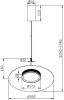 Подвесной светильник El MOD041PL-L15B3K1 - фото схема (миниатюра)