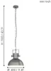 Подвесной светильник Lubenham 1 43167 - фото схема (миниатюра)