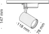 Трековый светильник Track TR003-1-12W4K-B - фото схема (миниатюра)