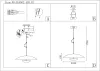 Подвесной светильник Armonico SL6502.403.01 - фото схема (миниатюра)