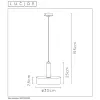 Подвесной светильник Giada 30472/30/02 - фото схема (миниатюра)
