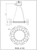 Подвесной светильник Nicola WE159.18.303 - фото схема (миниатюра)