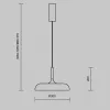 Подвесной светильник Gerhard MOD189PL-L12W3K1 - фото схема (миниатюра)