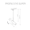 Трековый светильник Profile Eye Super 9325 - фото схема (миниатюра)